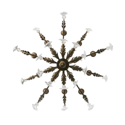 Meyda Tiffany Josephine 10 Light 48" Wide Taper Candle Empire Chandelier