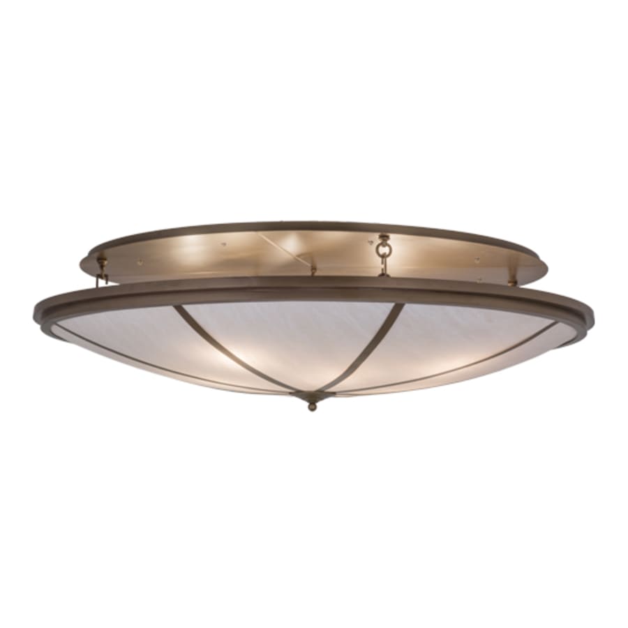 Meyda Tiffany Commerce 8 Light 60" Wide Semi-Flush Bowl Ceiling Fixture