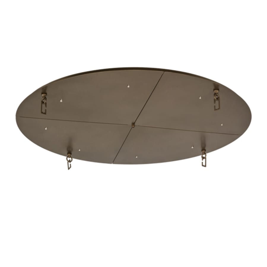 Meyda Tiffany Commerce 8 Light 60" Wide Semi-Flush Bowl Ceiling Fixture