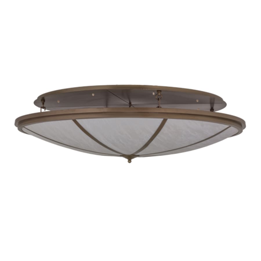 Meyda Tiffany Commerce 8 Light 60" Wide Semi-Flush Bowl Ceiling Fixture