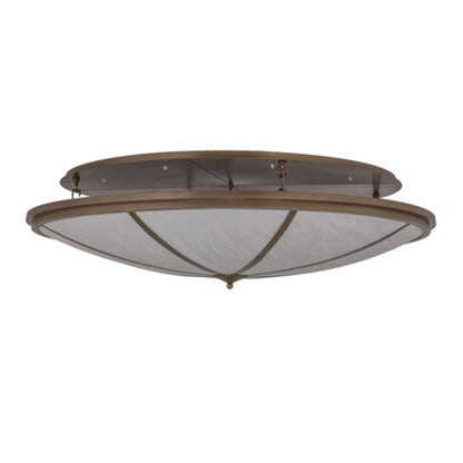 Meyda Tiffany Commerce 8 Light 60" Wide Semi-Flush Bowl Ceiling Fixture