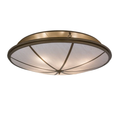 Meyda Tiffany Commerce 8 Light 60" Wide Semi-Flush Bowl Ceiling Fixture