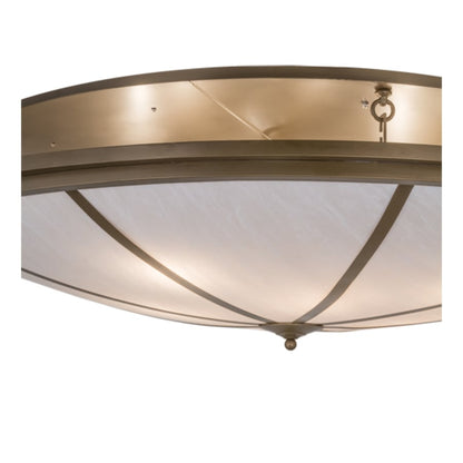 Meyda Tiffany Commerce 8 Light 60" Wide Semi-Flush Bowl Ceiling Fixture