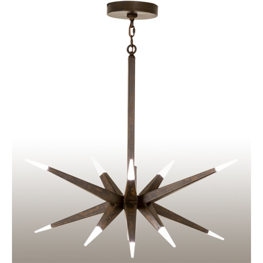 Meyda Tiffany Hickory Treasures 12 Light 38" Wide Pendant