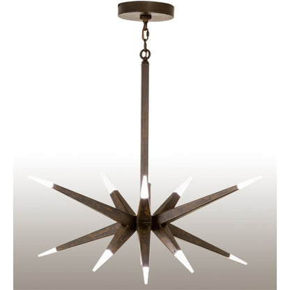 Meyda Tiffany Hickory Treasures 12 Light 38" Wide Pendant