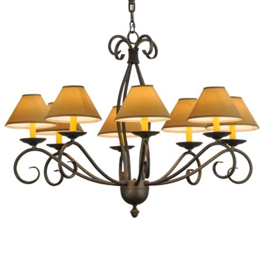 Meyda Tiffany Sienna 8 Light 40" Wide Chandelier