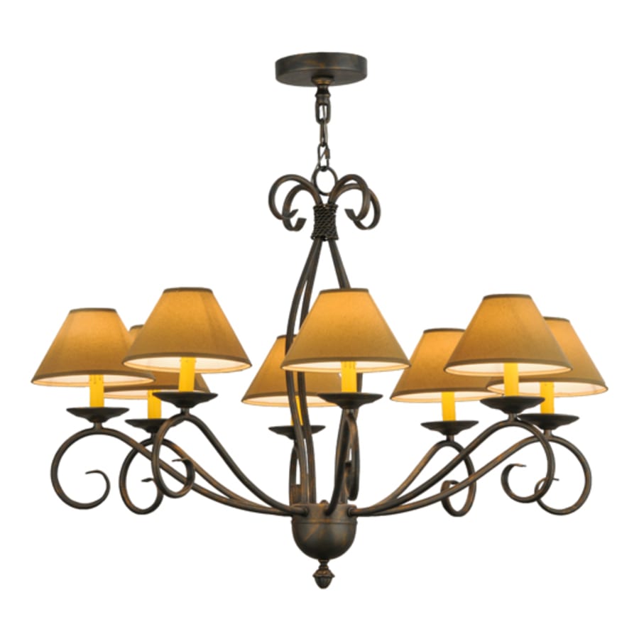 Meyda Tiffany Sienna 8 Light 40" Wide Chandelier