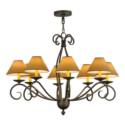 Meyda Tiffany Sienna 8 Light 40" Wide Chandelier