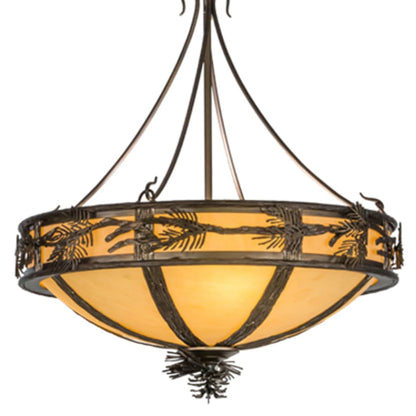 Meyda Tiffany Lone Pine 3 Light 20" Wide Pendant