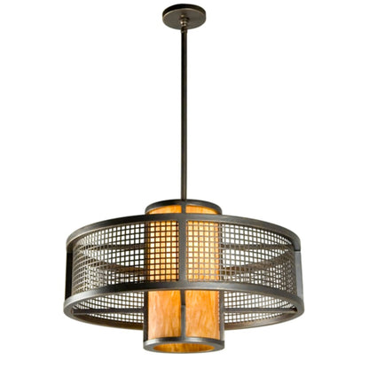 Meyda Tiffany Cilindro 24" Wide Cage Pendant