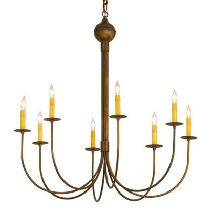 Meyda Tiffany Cheal 8 Light 36" Wide Taper Candle Style Chandelier