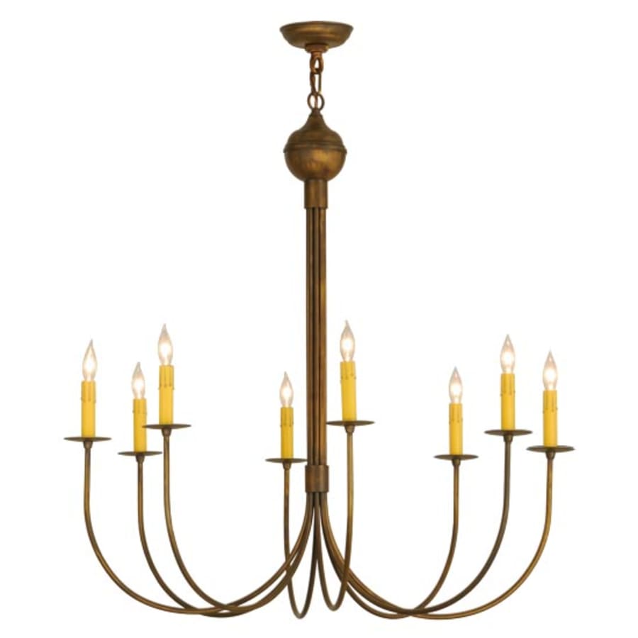 Meyda Tiffany Cheal 8 Light 36" Wide Taper Candle Style Chandelier