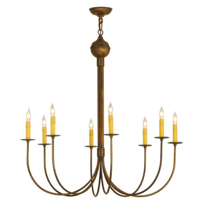 Meyda Tiffany Cheal 8 Light 36" Wide Taper Candle Style Chandelier