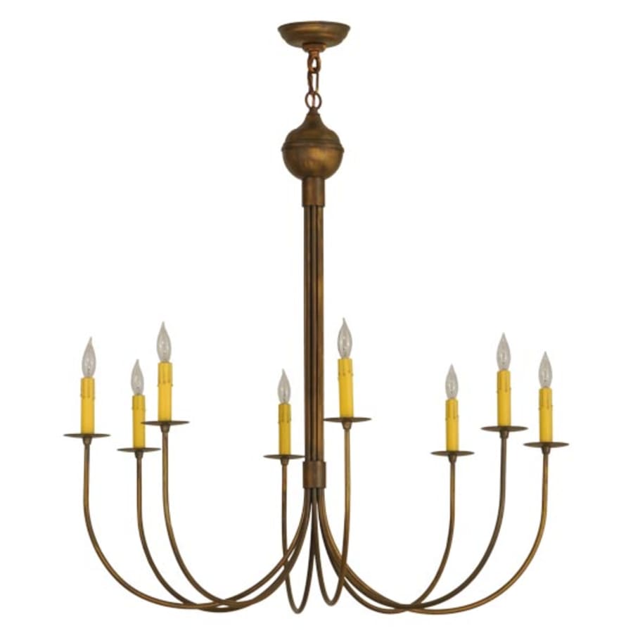 Meyda Tiffany Cheal 8 Light 36" Wide Taper Candle Style Chandelier