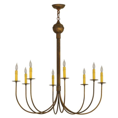 Meyda Tiffany Cheal 8 Light 36" Wide Taper Candle Style Chandelier