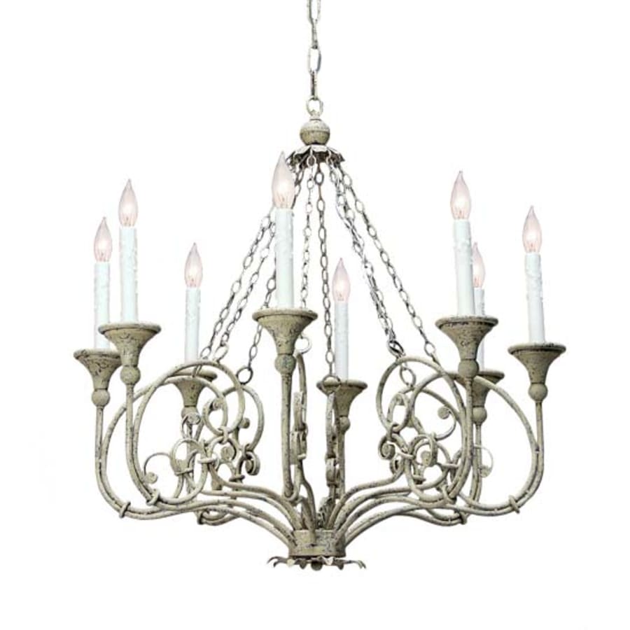 Meyda Tiffany Rachelle 8 Light 42" Wide Taper Candle Style Chandelier
