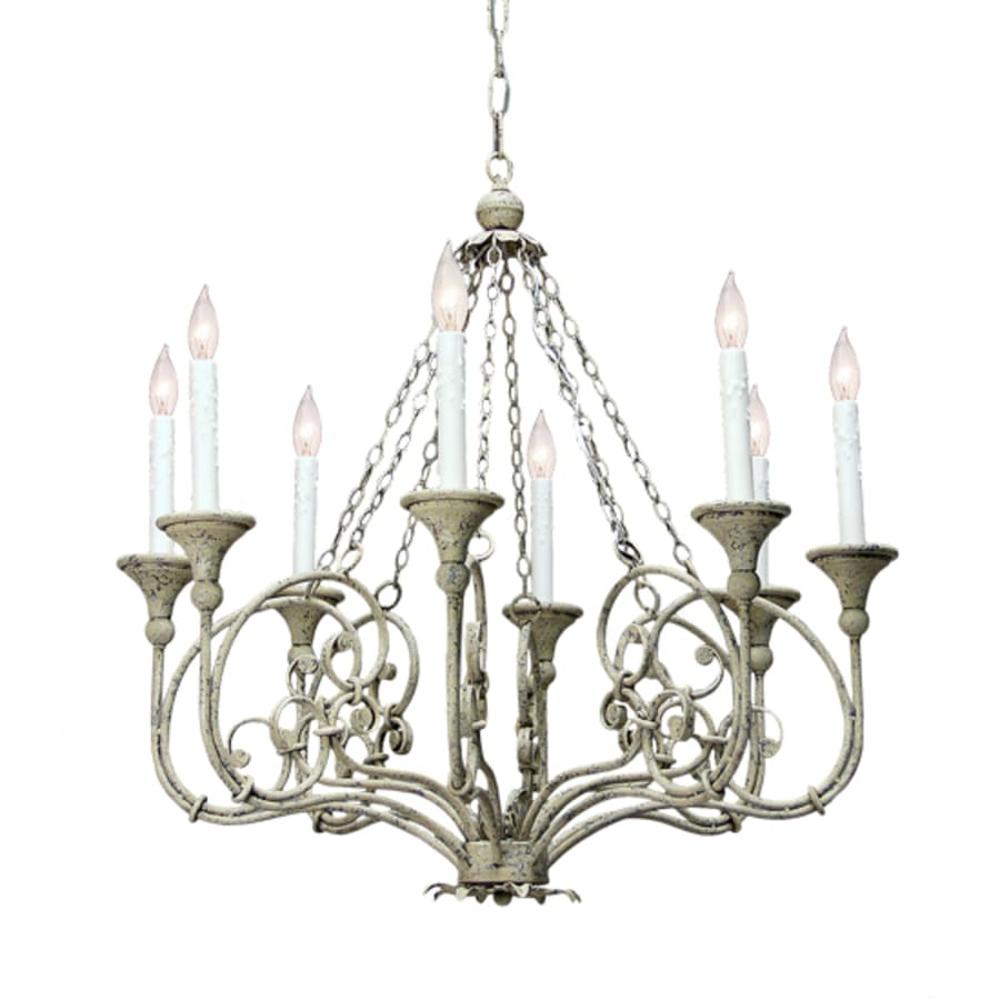 Meyda Tiffany Rachelle 8 Light 42" Wide Taper Candle Style Chandelier