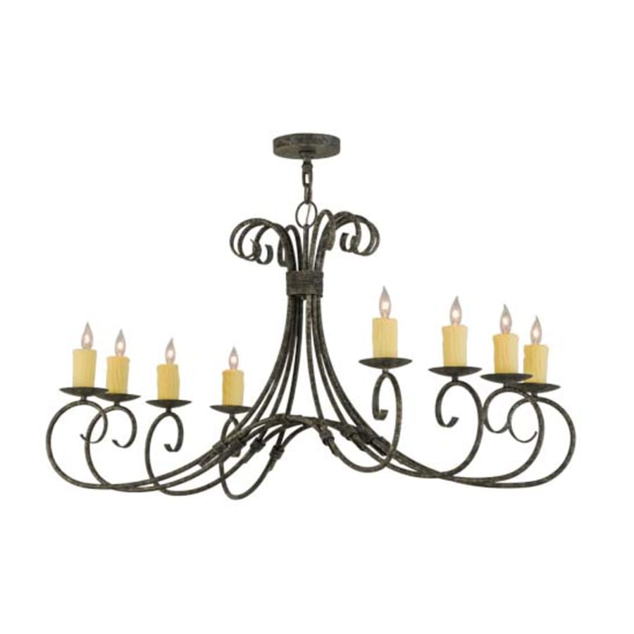 Meyda Tiffany Elon 8 Light 24" Wide Taper Candle Style Chandelier