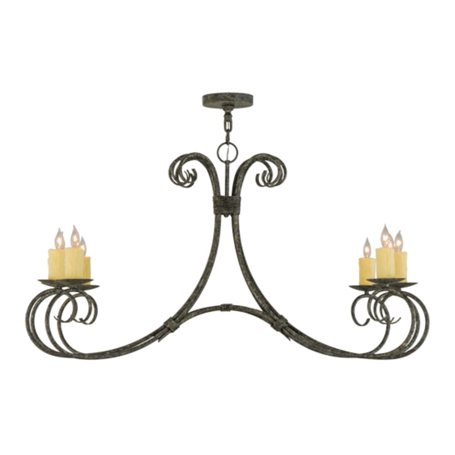 Meyda Tiffany Elon 8 Light 24" Wide Taper Candle Style Chandelier
