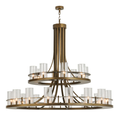 Meyda Tiffany Arion 24 Light 60" Wide Taper Candle Pendant