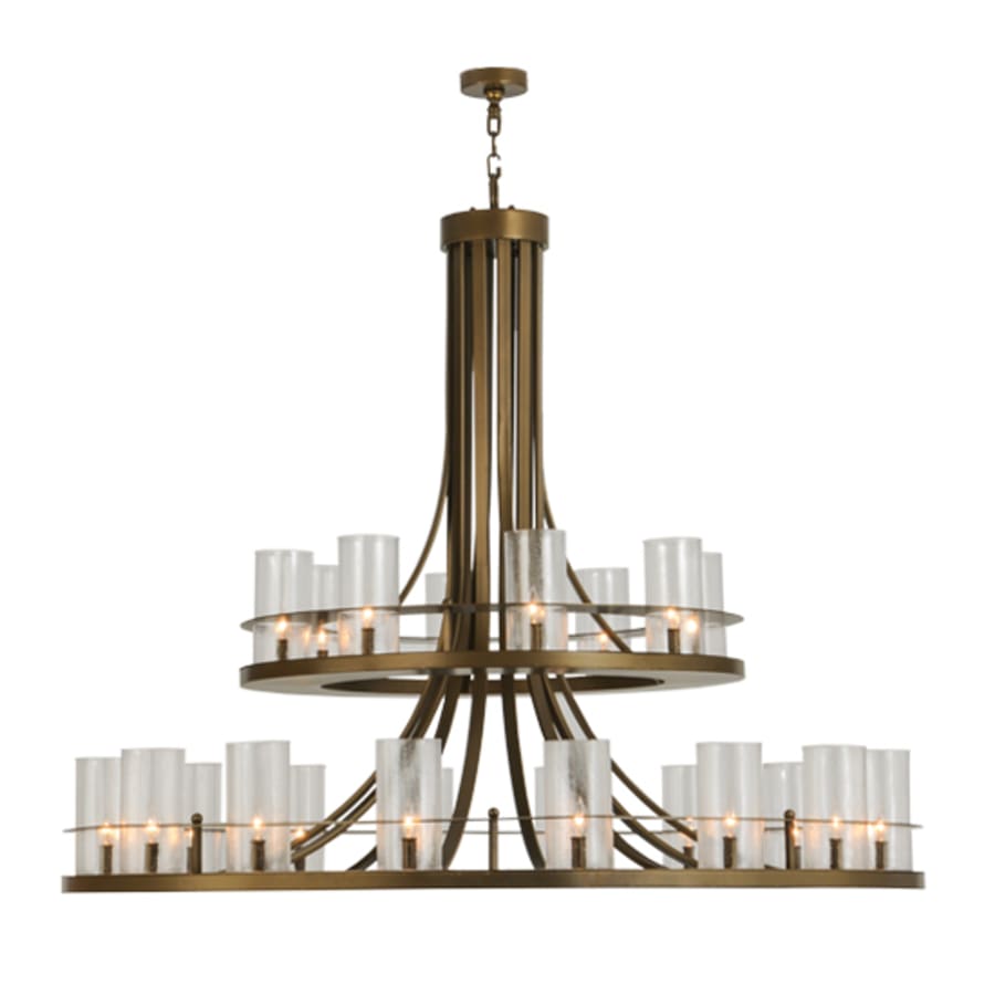 Meyda Tiffany Arion 24 Light 60" Wide Taper Candle Pendant