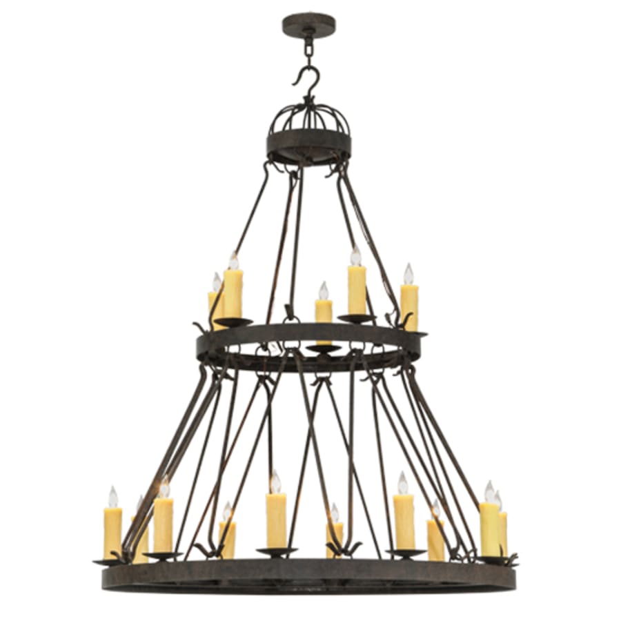 Meyda Tiffany Lakeshore 15 Light 48" Wide Taper Candle Style Chandelier