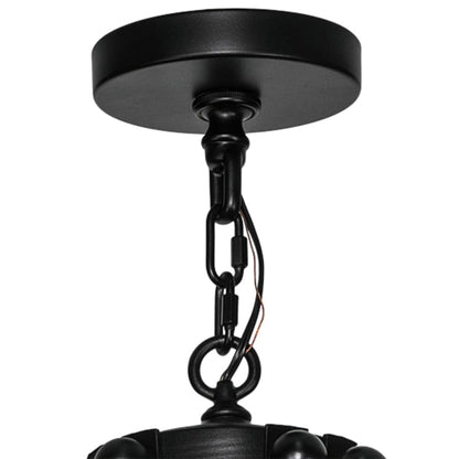 Meyda Tiffany Citadel 6 Light 33" Wide Taper Candle Pendant