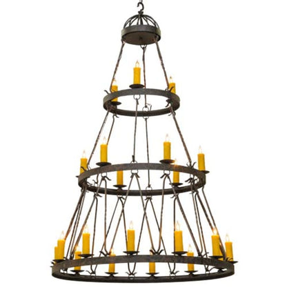 Meyda Tiffany Lakeshore 21 Light 54" Wide Taper Candle Style Chandelier