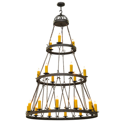 Meyda Tiffany Lakeshore 21 Light 54" Wide Taper Candle Style Chandelier