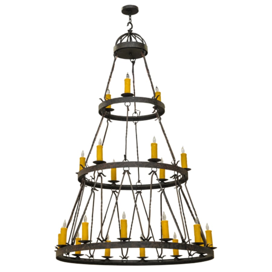 Meyda Tiffany Lakeshore 21 Light 54" Wide Taper Candle Style Chandelier