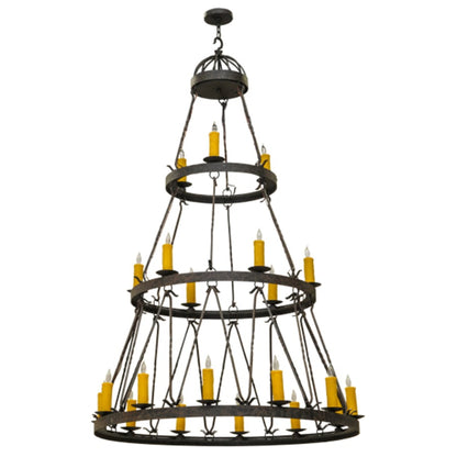 Meyda Tiffany Lakeshore 21 Light 54" Wide Taper Candle Style Chandelier