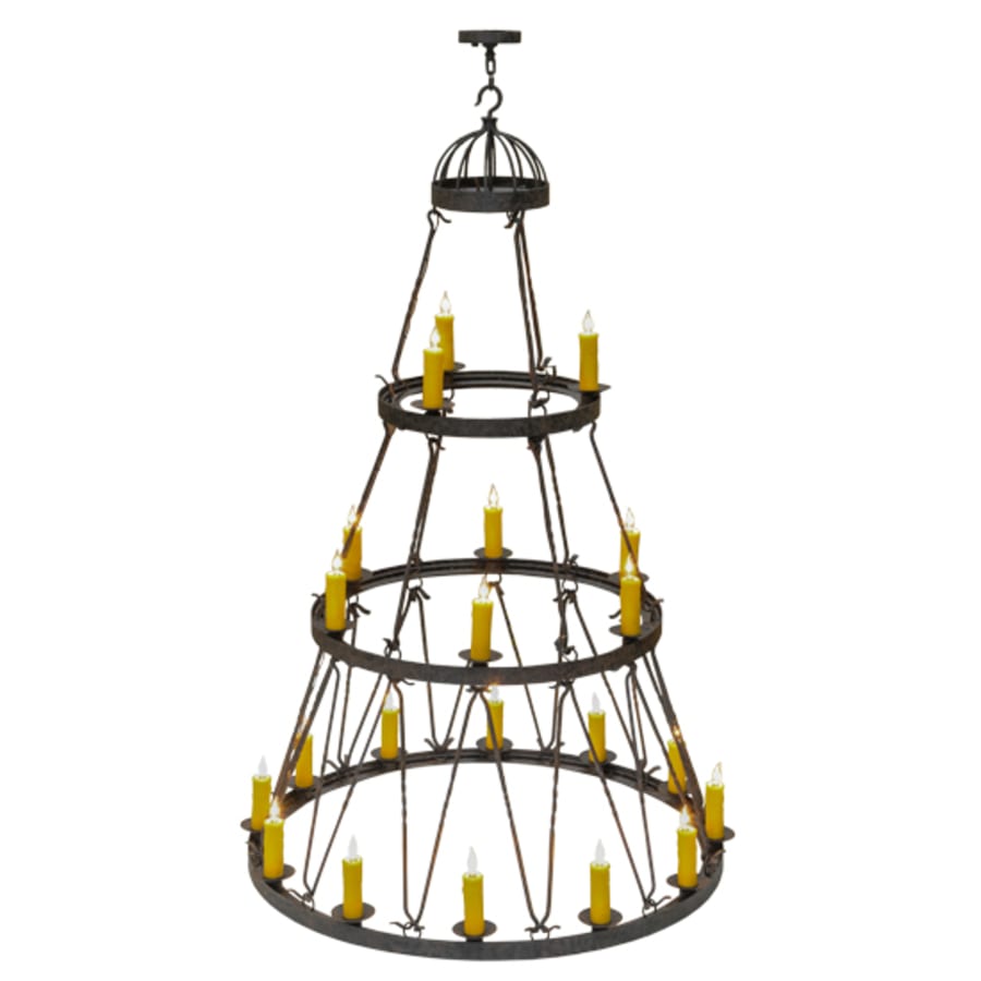 Meyda Tiffany Lakeshore 21 Light 54" Wide Taper Candle Style Chandelier