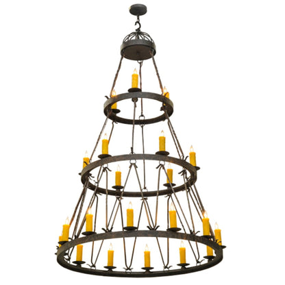 Meyda Tiffany Lakeshore 21 Light 54" Wide Taper Candle Style Chandelier