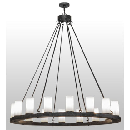 Meyda Tiffany Loxley 16 Light 60" Wide Ring Chandelier