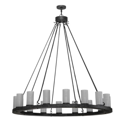 Meyda Tiffany Loxley 16 Light 60" Wide Ring Chandelier