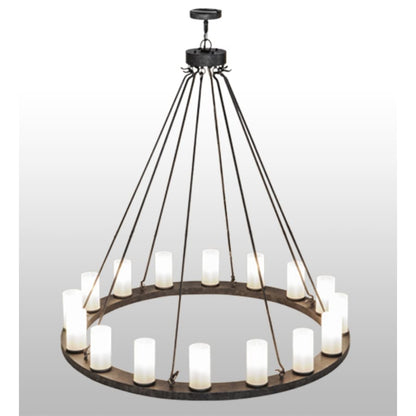 Meyda Tiffany Loxley 16 Light 60" Wide Ring Chandelier