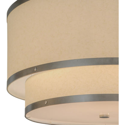 Meyda Tiffany Cilindro 6 Light 30" Wide Pendant