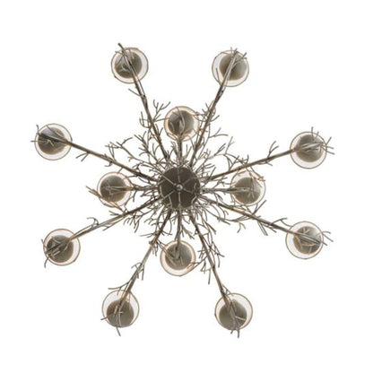 Meyda Tiffany Twigs 12 Light 50" Wide Chandelier