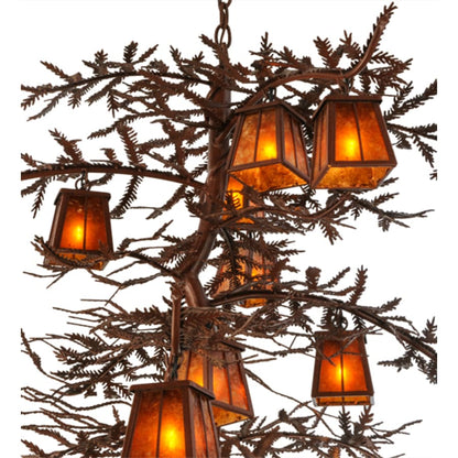 Meyda Tiffany Pine Branch 12 Light 48" Wide Chandelier