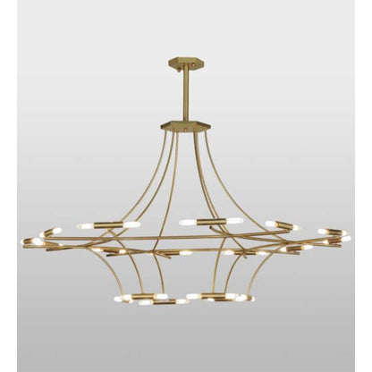 Meyda Tiffany ISON 36 Light 87" Wide Ring Chandelier