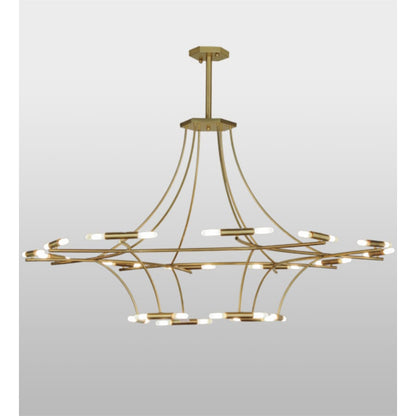 Meyda Tiffany ISON 36 Light 87" Wide Ring Chandelier