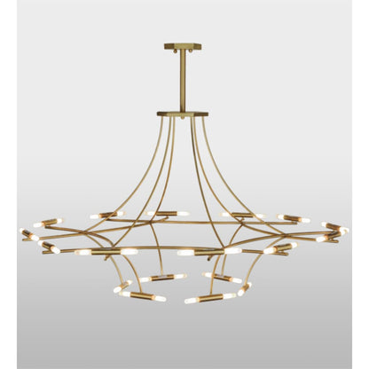 Meyda Tiffany ISON 36 Light 87" Wide Ring Chandelier