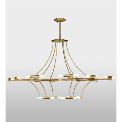 Meyda Tiffany ISON 36 Light 87" Wide Ring Chandelier