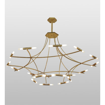 Meyda Tiffany ISON 36 Light 87" Wide Ring Chandelier