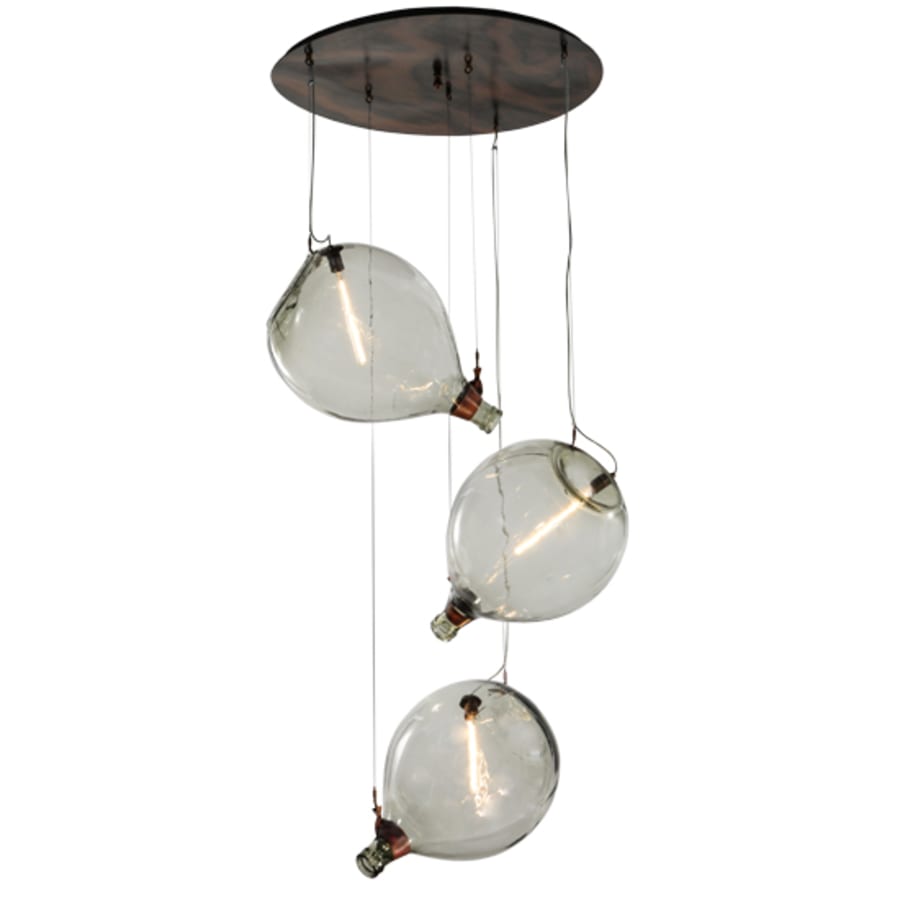 Meyda Tiffany Euri Tanta 3 Light 40" Wide Multi Light Pendant
