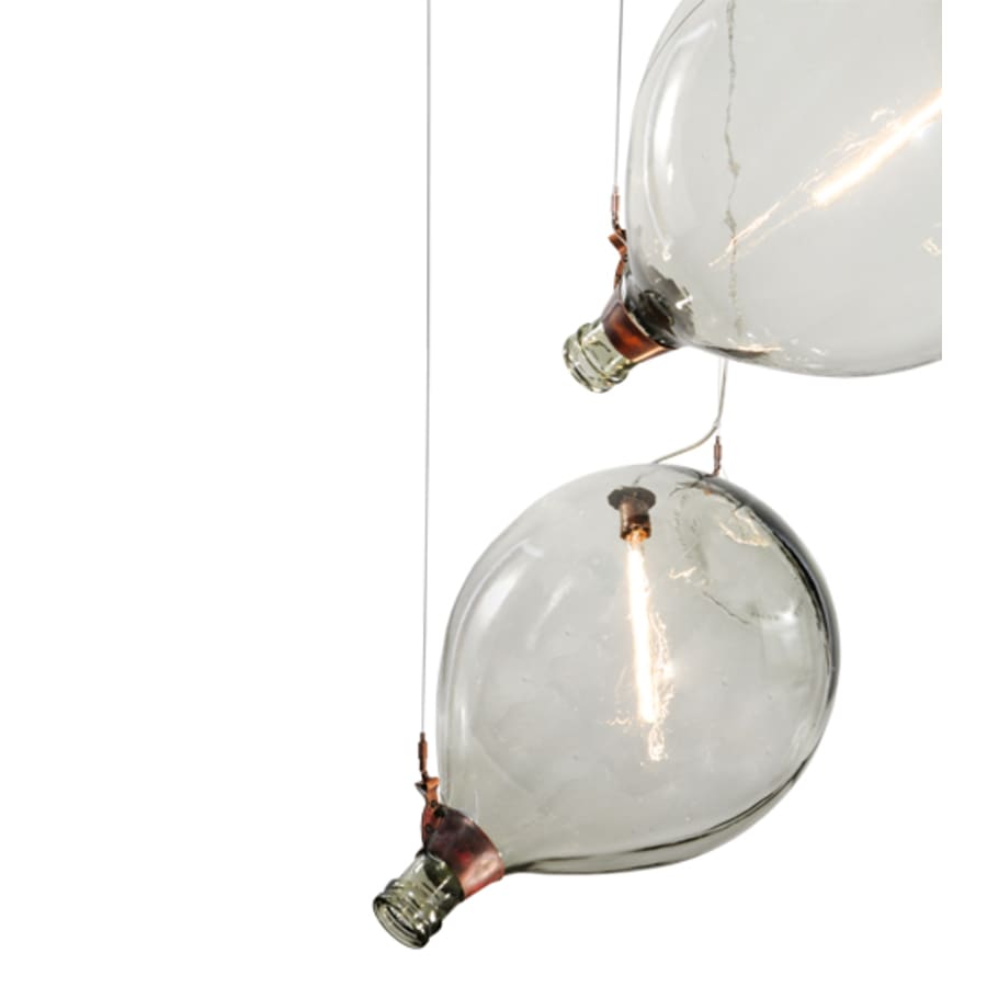 Meyda Tiffany Euri Tanta 3 Light 40" Wide Multi Light Pendant