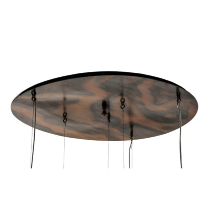 Meyda Tiffany Euri Tanta 3 Light 40" Wide Multi Light Pendant