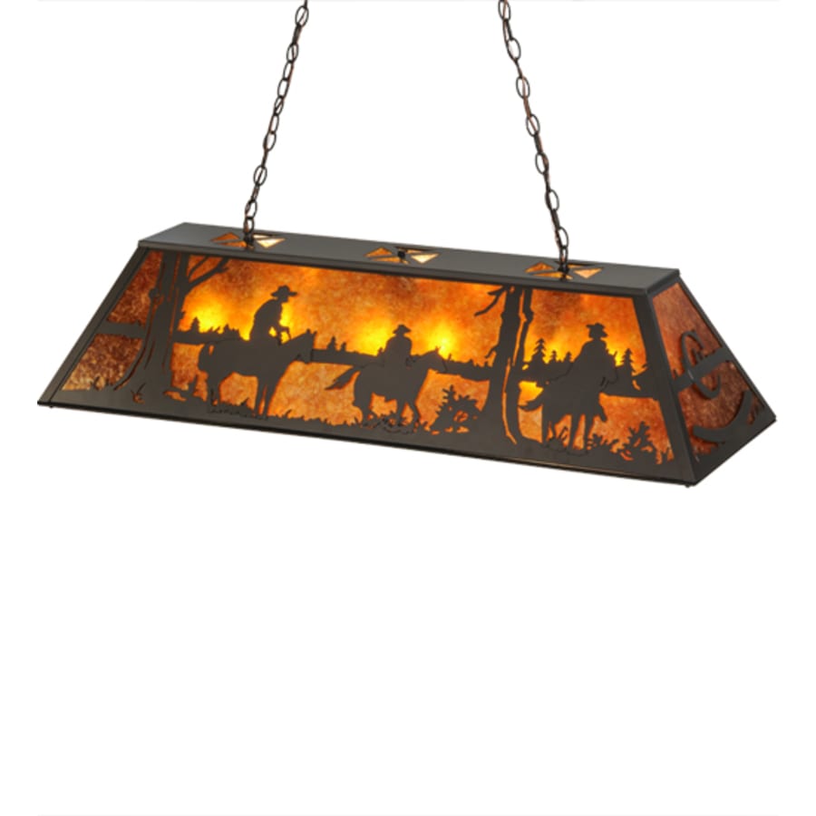 Meyda Tiffany Personalized 9 Light 48" Wide Linear Pendant
