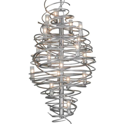 Meyda Tiffany Cyclone 18 Light 30" Wide Ring Chandelier