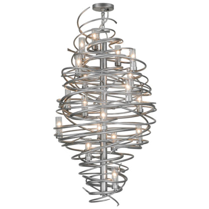 Meyda Tiffany Cyclone 18 Light 30" Wide Ring Chandelier
